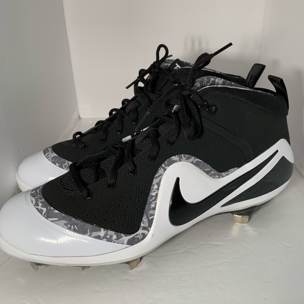 New Nike Force Zoom Trout 4 White Men’s Cleats 12